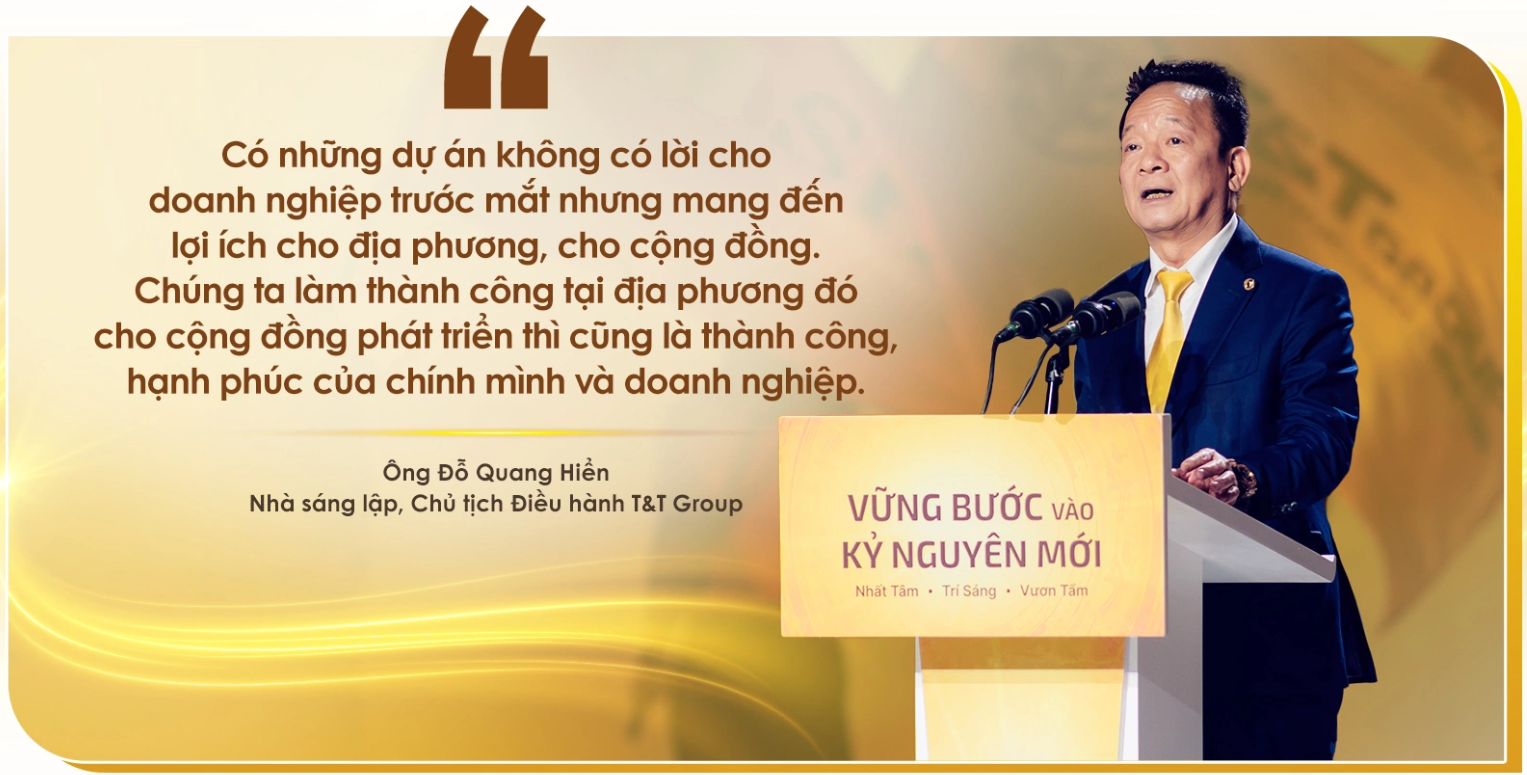 Hành trình theo đuổi triết lý &quot;Kiến tạo từ tâm&quot; của T&T Group