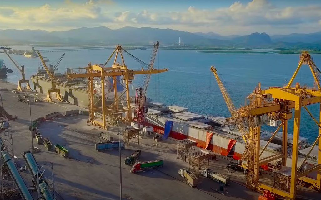 YEARLY, 8.6 MILLION TONS OF GOODS ARE CLEARED AT THE PORT