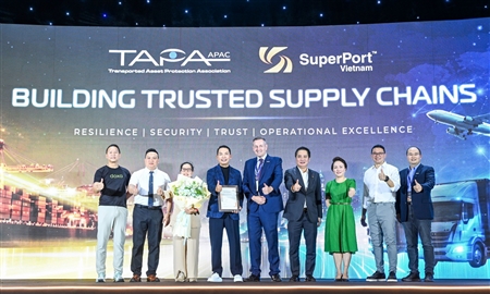 Việt Nam SuperPort® đạt cấp độ an ninh cơ sở cao nhất theo tiêu chuẩn TAPA