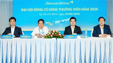 VIETRAVEL AIRLINES TỔ CHỨC THÀNH CÔNG ĐẠI HỘI ĐỒNG CỔ ĐÔNG THƯỜNG NIÊN NĂM 2025