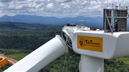 Sau Savan 1, T&T Group tiếp tục đầu tư điện gió Savan 2 gần 500 MW tại Lào