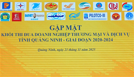 Hội nghị khối thi đua các doanh nghiệp thương mại và dịch vụ tiêu biểu Tỉnh Quảng Ninh