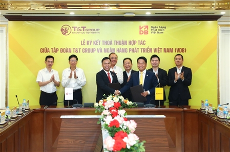Tập đoàn T&T Group bắt tay VDB, mở rộng kênh vốn cho danh mục dự án chiến lược