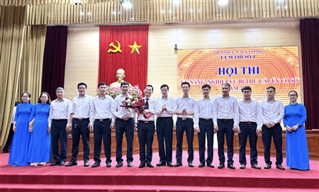 Cảng Quảng Ninh tham dự Hội thi kỹ năng, nghiệp vụ Bí thư cấp ủy cơ sở năm 2023