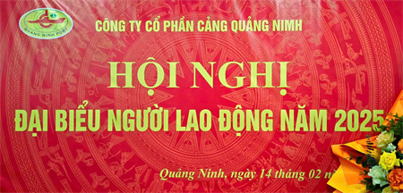 Cảng Quảng Ninh tổ chức hội nghị đại biểu người lao động năm 2025